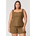 Short de Xadrez em Alfaiataria MySize - Reflect Inverno 25