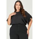Blusa Manga com Babado - MySize - Sentir 