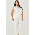 Calça Alfaiataria Detalhe Botão - MySize - Sentir