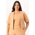 Casaqueto MySize com Cropped - Urban Flowers