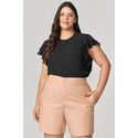 Short Alfaiataria com Detalhe Listras MySize - Verano 