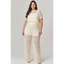 Calça Pantalona Crochet MySize - Verano