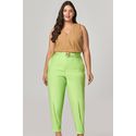 Calça Alfaiataria Detalhe Fivela Sol MySize - Verano 