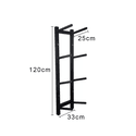 Suporte Power Bag e Wall Ball - Preto