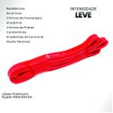 Elástico Power Band - Vermelho - Leve