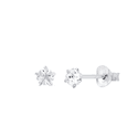BRINCO ZIRCONIA ESTRELA 4MM - New prata e cia