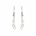 ARGOLA CLICK CRAVEJADA COM FIO VENEZIANA GOTA INGL... - New prata e cia