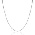 CORRENTE PRATA 925 VENEZIANA GROSSA 60CM - New prata e cia