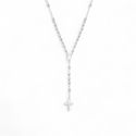 CORRENTE PRATA 925 TERÇO 60CM - New prata e cia