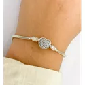 PULSEIRA PRATA 925 BERLOQUE TAMBOR CORACAO CRAVEJA... - New prata e cia