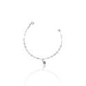 PULSEIRA PONTO DE LUZ REDONDO PRATA 925 - New prata e cia