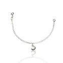 PULSEIRA INFANTIL CONCHA DUPLA FACE PRATA 925 - New prata e cia