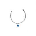 PULSEIRA 1 OLHO GREGO PENDURADO PRATA 925 - New prata e cia