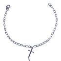 PULSEIRA CRUZ LISA PRATA 925 - New prata e cia