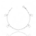 PULSEIRA 4 BORBOLETA PRATA 925 - New prata e cia