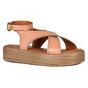 Sandália Flatform Ibiza Orcade Em x Rosa Seco