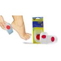 Ortho Pauher - Calcanheira De Silicone Silisporte C/ Ponto Vermelho