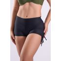 SAIDA SHORT PRAIA EM SUPLEX-PRETO