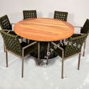 Conjunto de Mesa com Cadeiras Canada (6 Lugares)