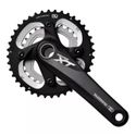 Pedivela Deore Xt M785 Duplo 2x10 (38/26) Mais Movimento Central Shimano