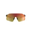 Óculos De Sol HB Quad X 2.0 - Matte Black/ Red Chrome