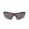 Óculos De Sol HB Highlander 3R Matte Black l Red Gray