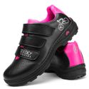 Sapatilha Ciclismo Pedal Sem Clip Bike Rosa Oxy Shoes 1074 