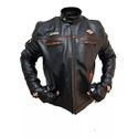 Jaqueta de Couro Harle﻿y Davidson Slim