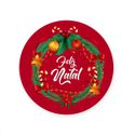 Capa Painel Redondo Sublimados Tema Natal 2251