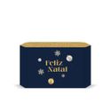 Capa Decorativa para 2 Mesas Quadrada Sublimada Tema Natal Decorações Natalinas 2252