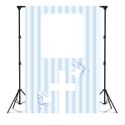 Capa Painel Interativo Para Fotos Vazado Tema Batizado /batismo 2239