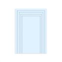 Capa Painel Retangular Sublimado Tema Batizado/batismo 2239