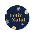 Capa Painel Redondo Sublimados Tema Natal 2252