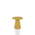 Capa para Mesa Cone Sublimada Cor Dourado Com Glitter 50