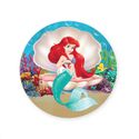 Capa Painel Redondo Sublimados Tema Ariel 1019