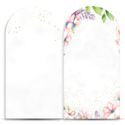 Capa Painel Romano Sublimado Tema Flores 254