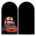 Capa Painel Romano Sublimado Tema Carros 2627