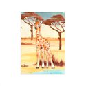 Capa Painel Retangular Sublimado Tema Safari 747
