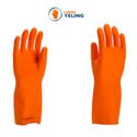 Luva De Malha Emborrachada Laranja Tamanho 9 Da Yeling