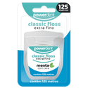 Fio Dental Powerdent ClassicFloss Extra Fino 125m