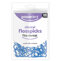 Fita Dental Powerdent FlossPicks 50un