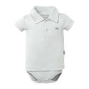 Body Curto Gola Polo Branco