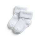 Meia Bebê Branca Atoalhada