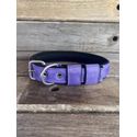 COLEIRA SUPERCONFORT 3cm lilás/preto
