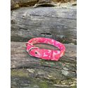 COLEIRA BABY 3cm camuflado rosa