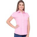 Blusa de Poá Rosa Manga Japonesa Ayla