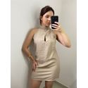 Vestido Pucca Curto Nude