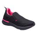 Tênis Slip On Girassol - Preto/Pink Sola Preta