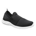 Slip On Ultra Leve Amaranto - Preto