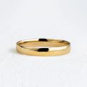 Aliança de Casamento em Ouro 3mm Abaulada Classic - Unidade 